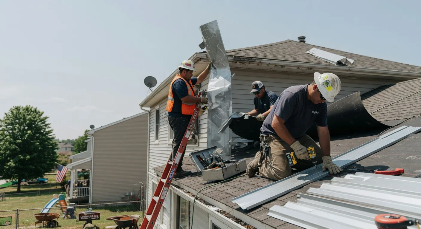 Metal Roof Repair in Ponderosa, NM